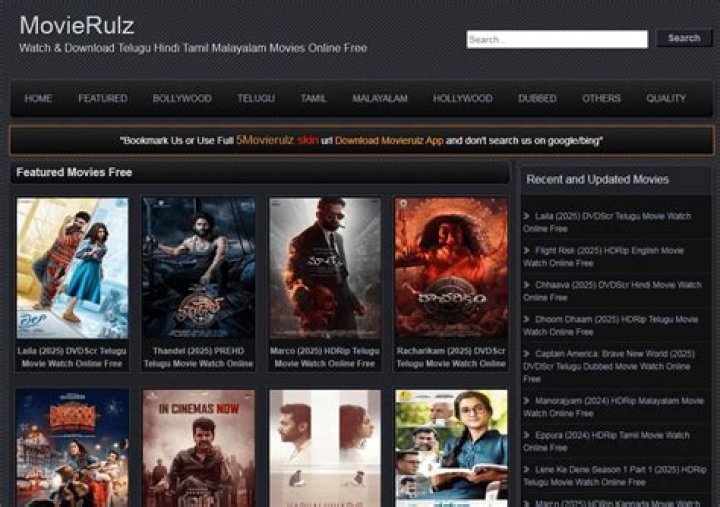 5movierulz.com: Exploring Online Movie Options and Safer Choices