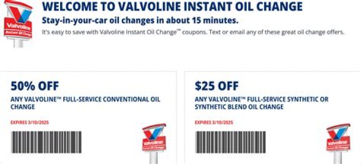 Valvoline Coupon: Grab a $25 Synthetic Oil Change Deal for Your Car's Best Health